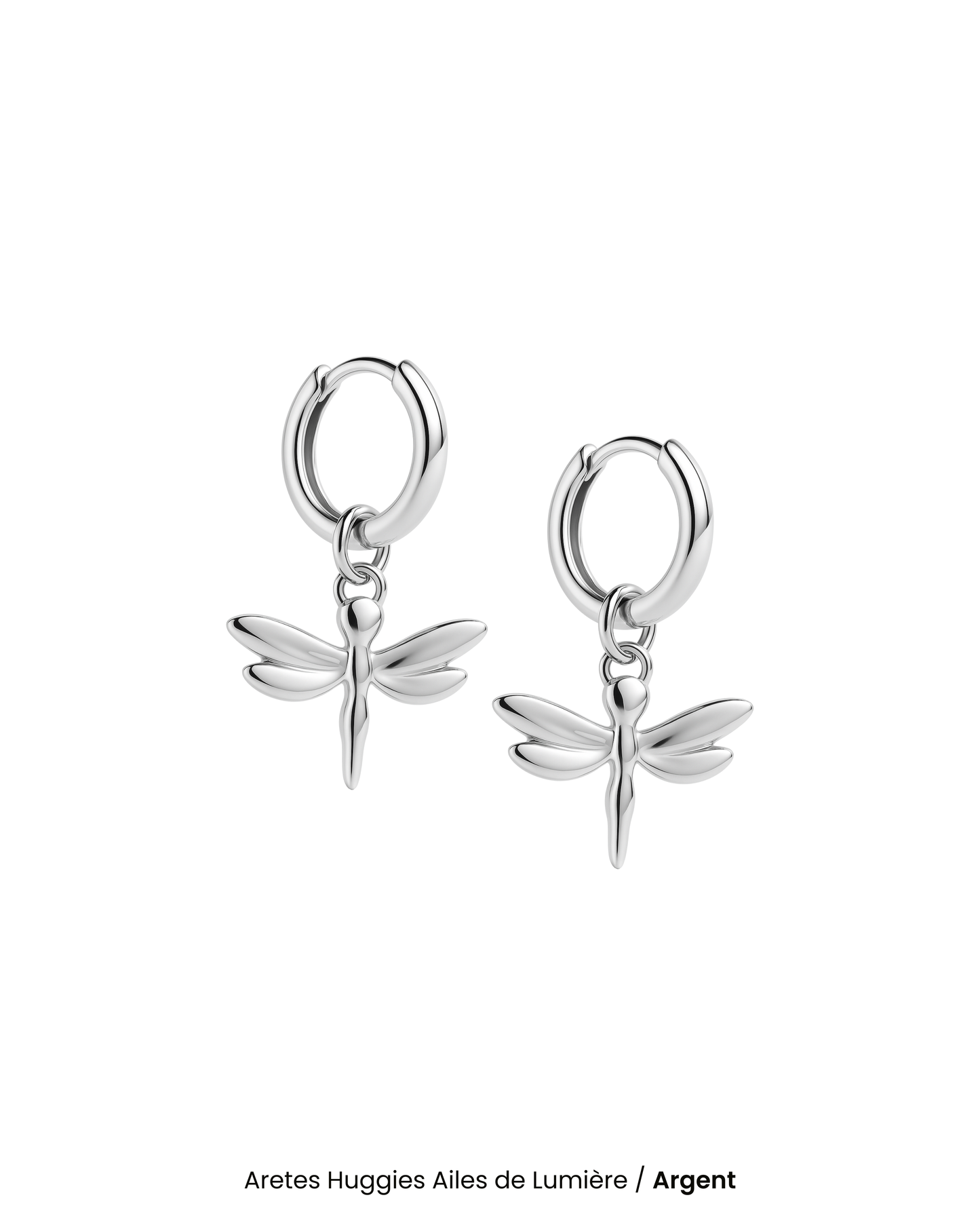 Aretes Huggies Ailes de Lumière