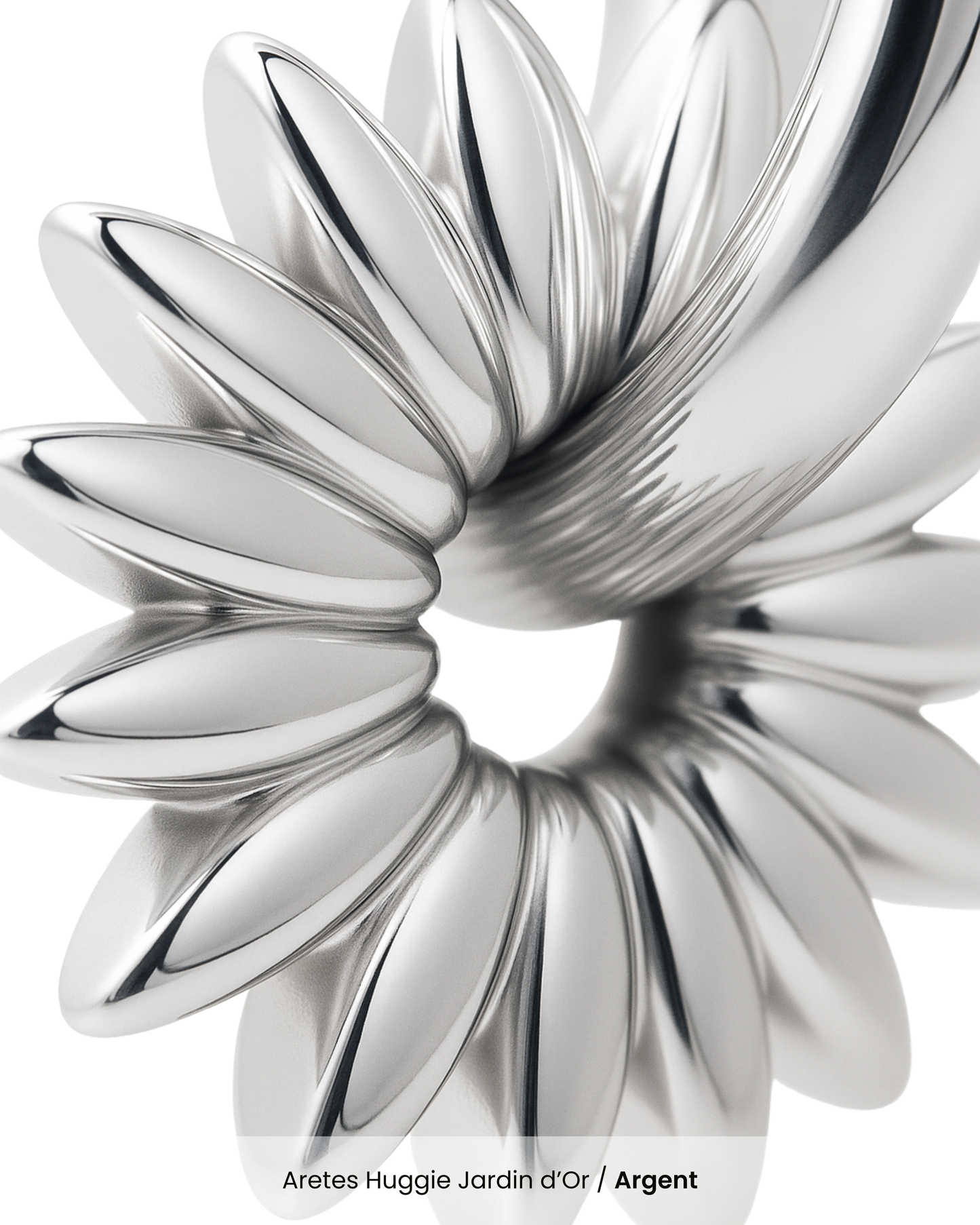 Aretes Huggie Jardin d’Or