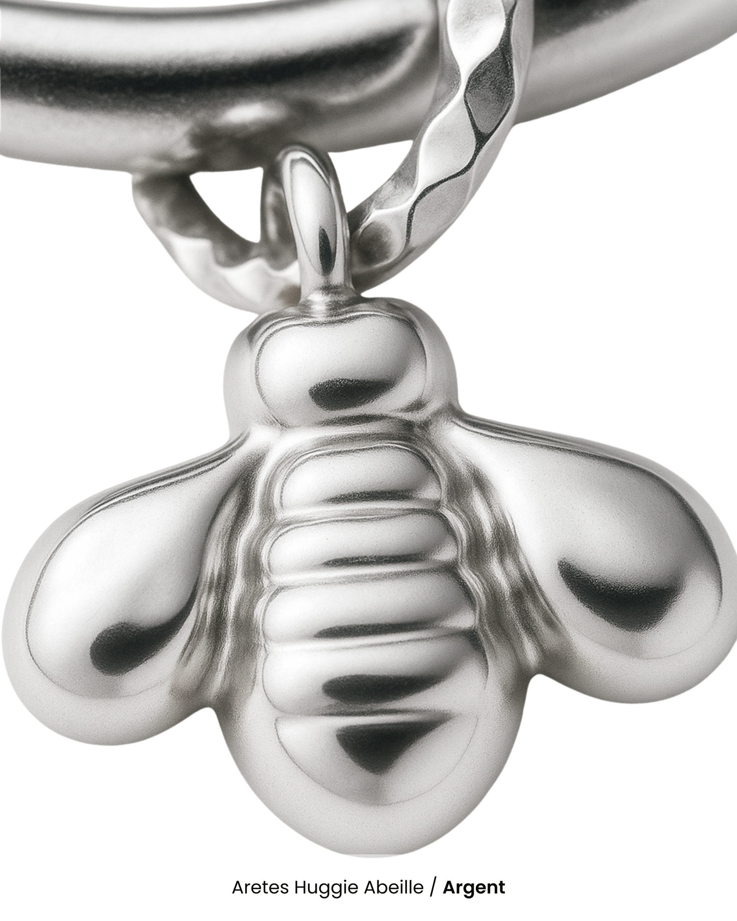 Aretes Huggie Abeille