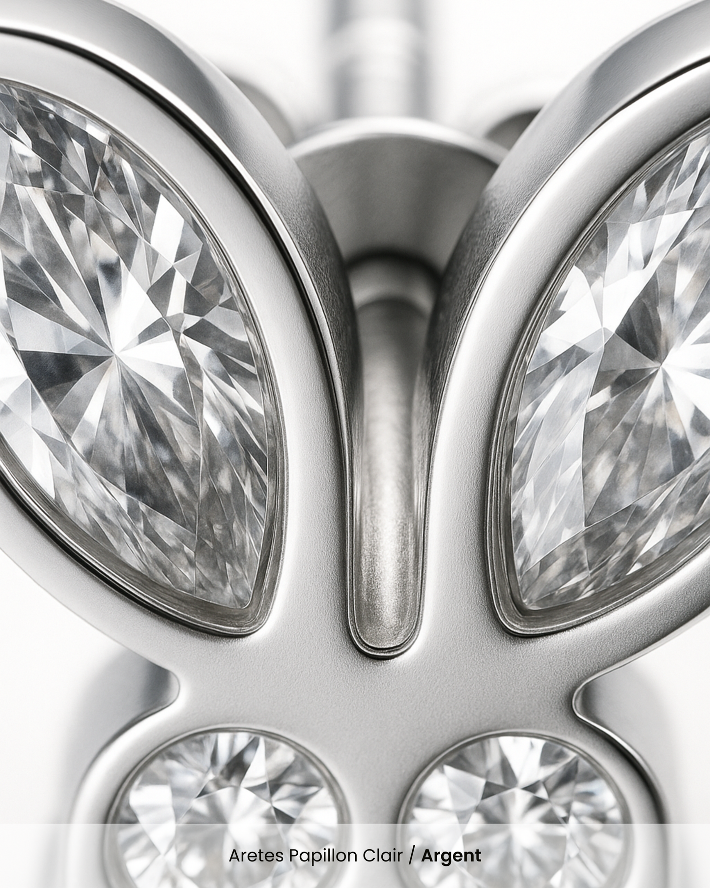 Aretes Papillon Clair