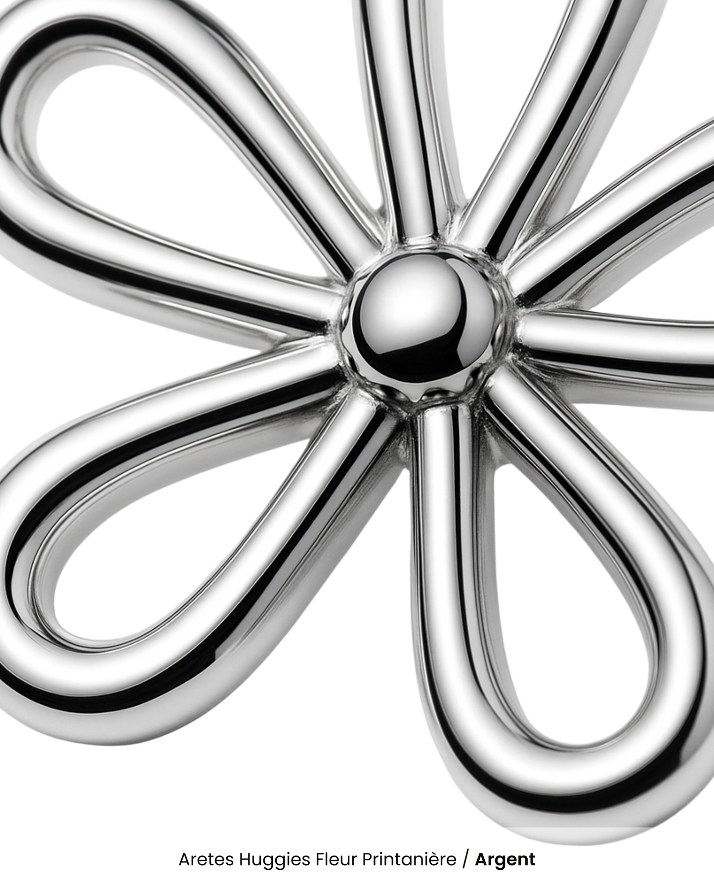 Aretes Huggies Fleur Printanière