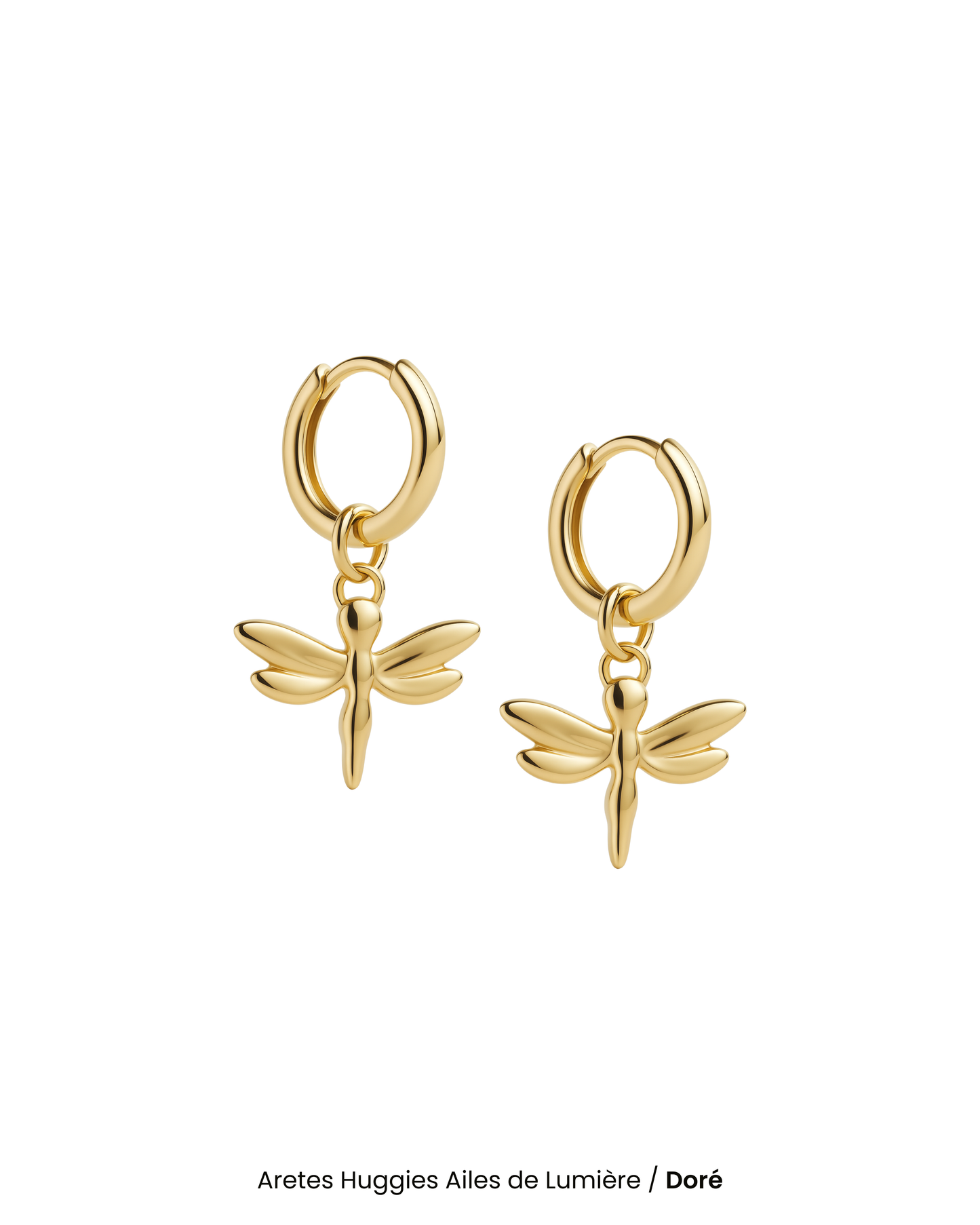 Aretes Huggies Ailes de Lumière