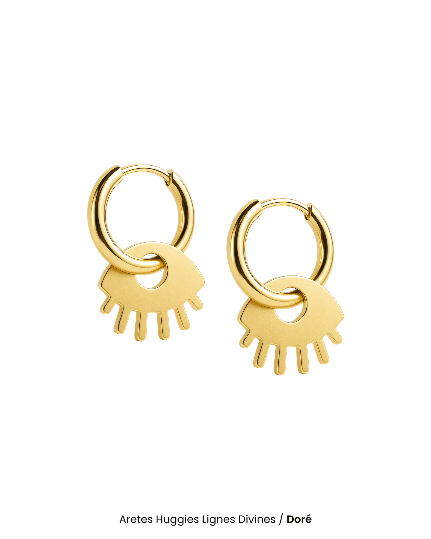 Aretes Huggies Lignes Divines