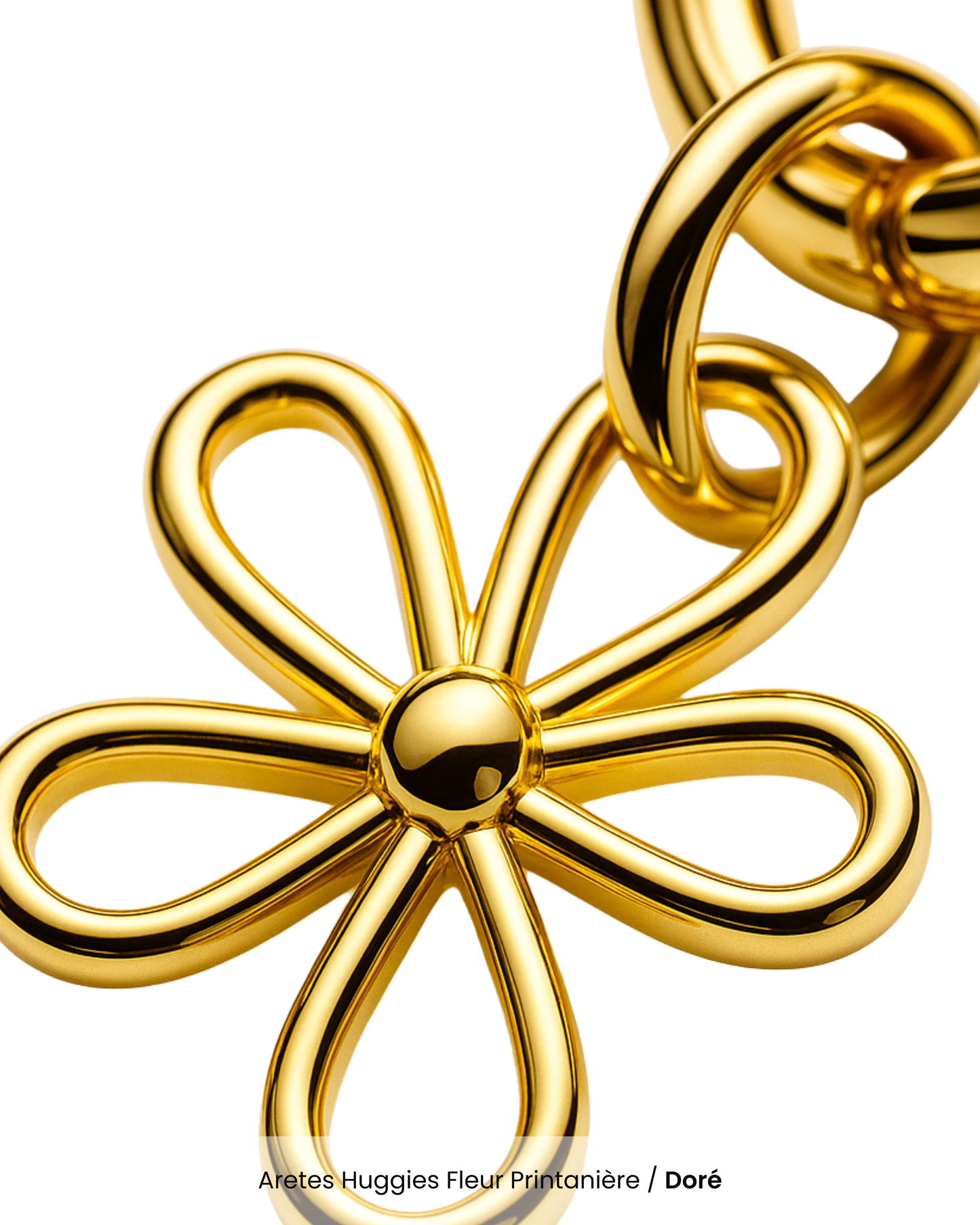 Aretes Huggies Fleur Printanière