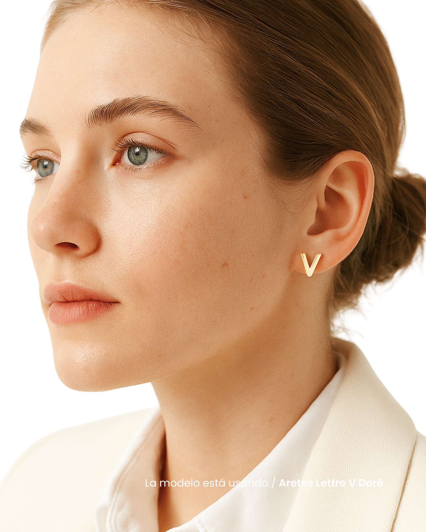 Aretes Lettre V