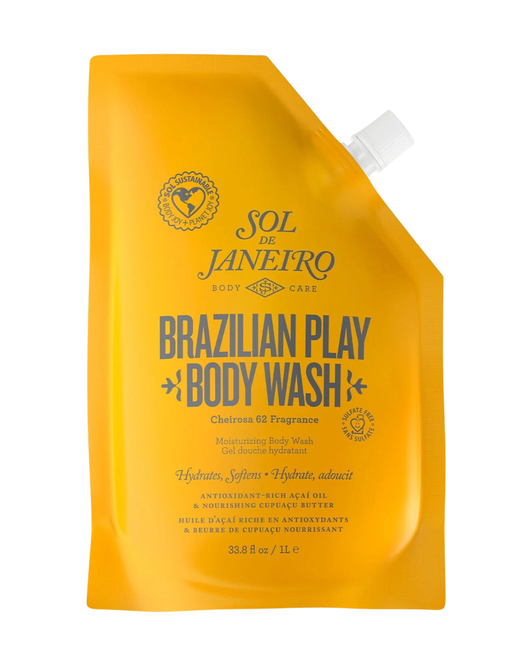 Brazilian Play Moisturizing Shower Cream-Gel