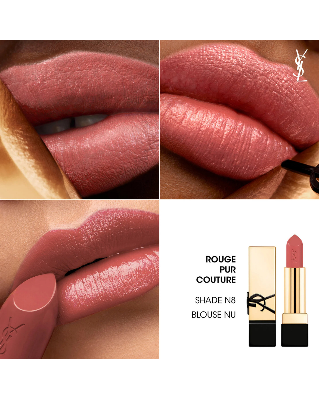 Rouge Pur Couture Caring Satin Lipstick