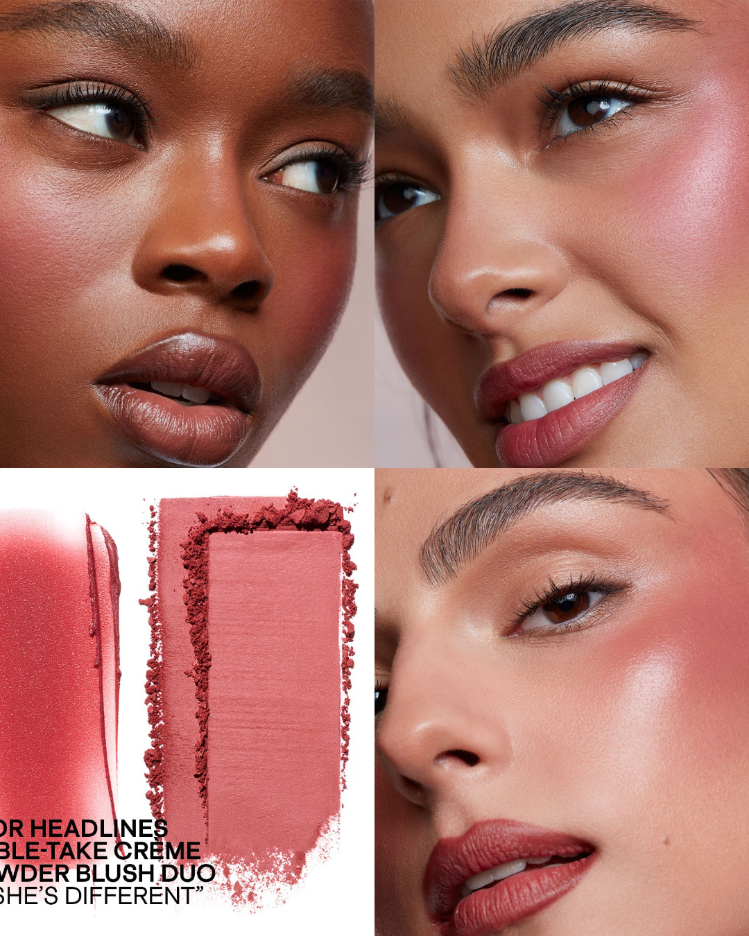 Major Headlines Double-Take Crème & Powder Blush Duo