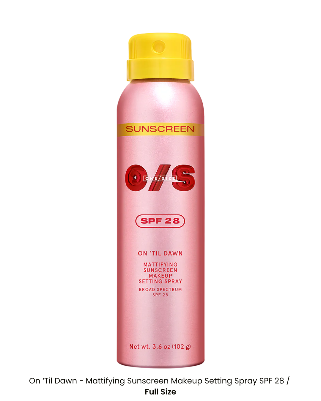 On ‘Til Dawn - Mattifying Sunscreen Makeup Setting Spray SPF 28