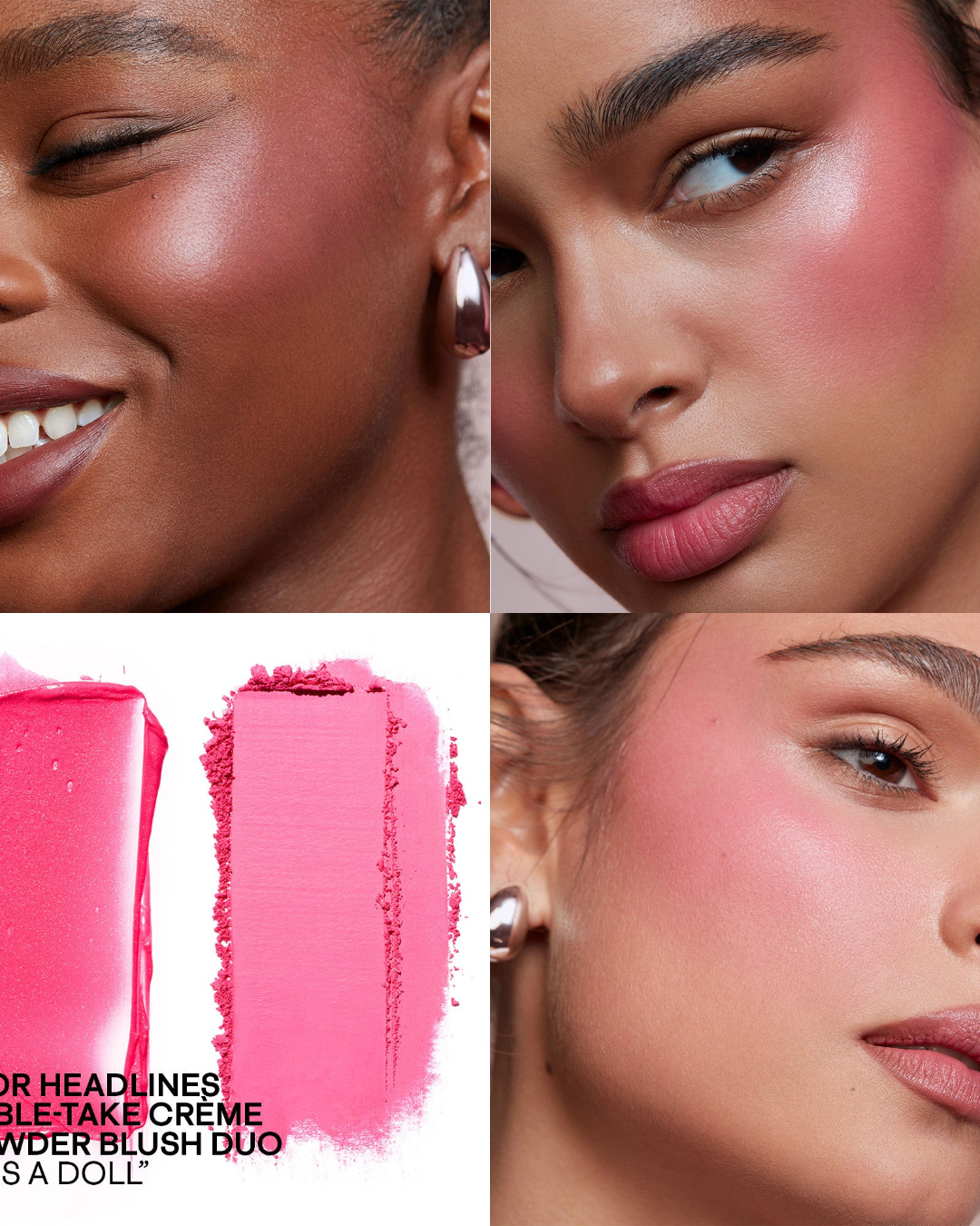 Major Headlines Double-Take Crème & Powder Blush Duo