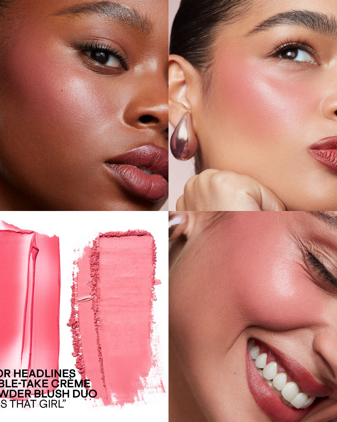 Major Headlines Double-Take Crème & Powder Blush Duo