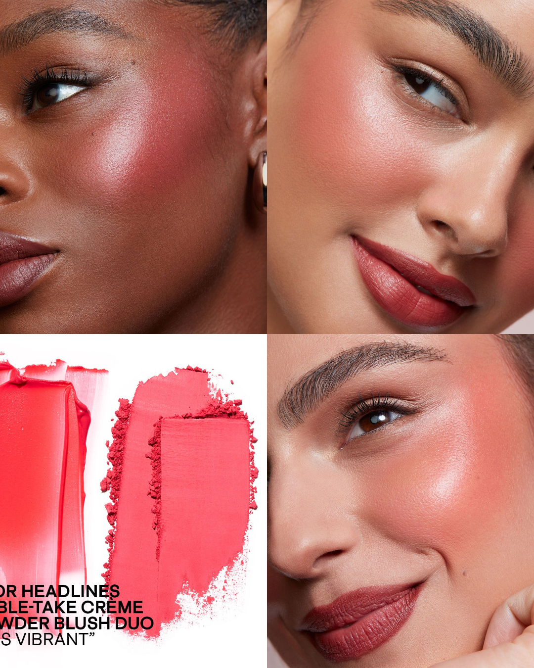 Major Headlines Double-Take Crème & Powder Blush Duo