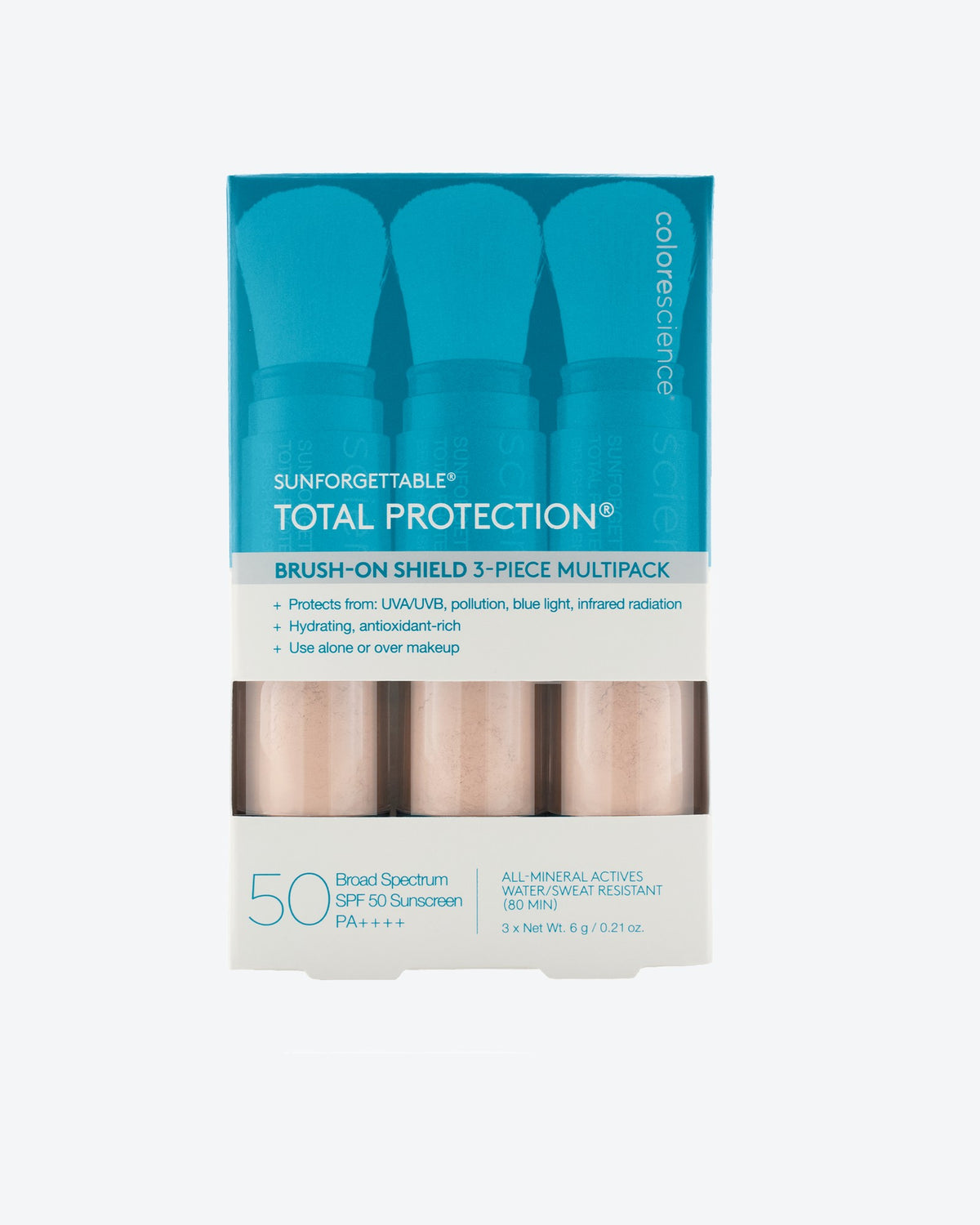 Sunforgettable® Total Protection® Brush-on Shield SPF 50 Multipack, vista 2