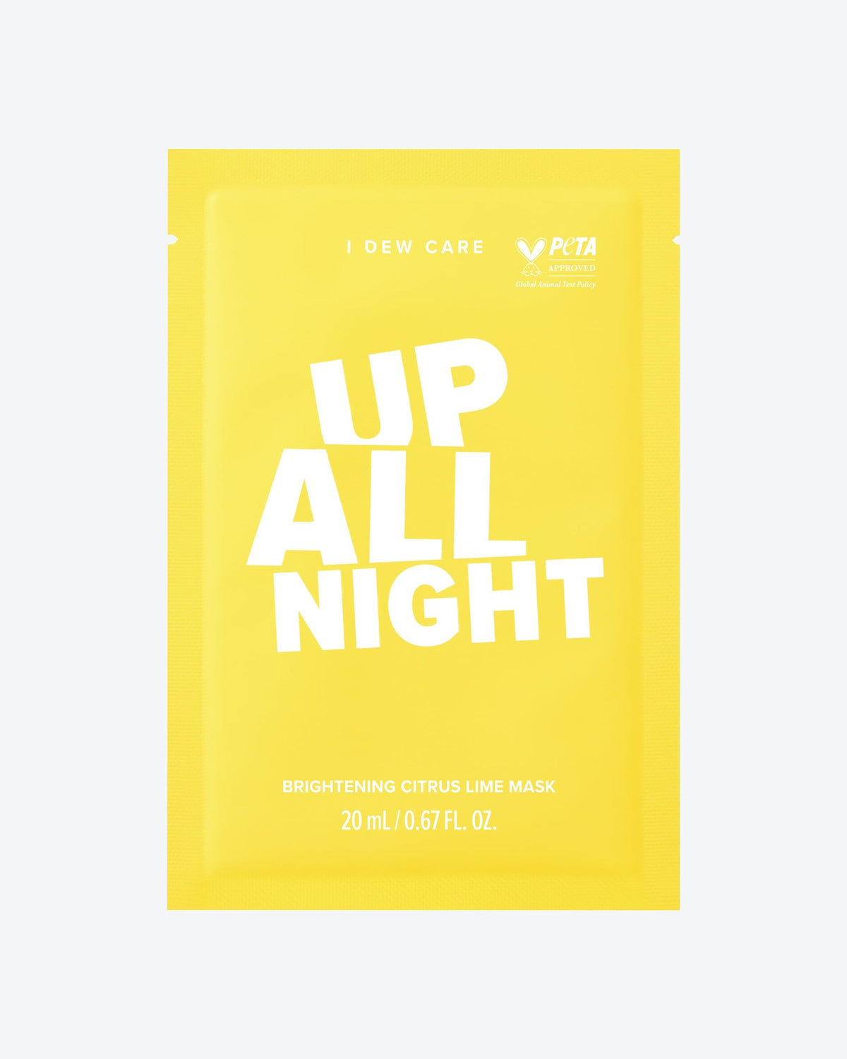 Up All Night Sheet Mask