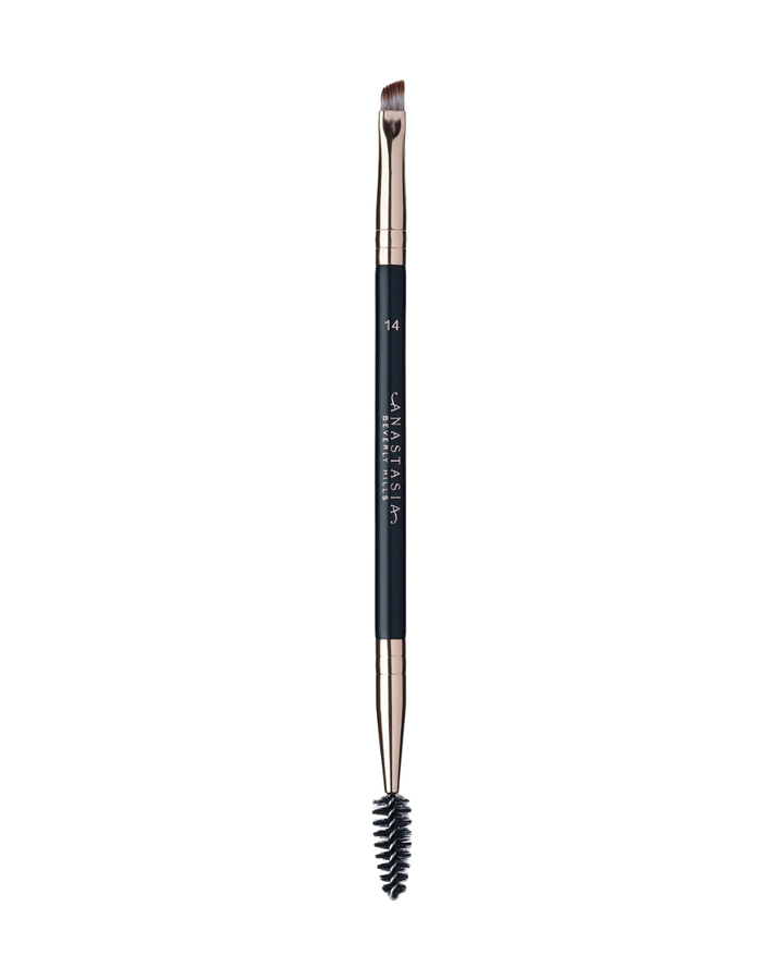 Brush 14 - Duo Brow/Eye Liner Angled Cut/Spooley
