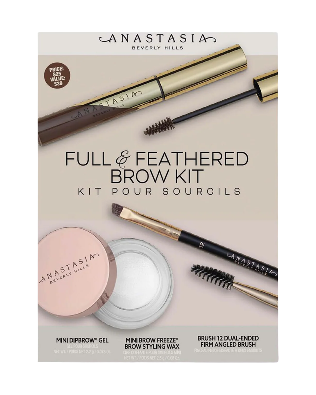 Full & Feathered Brow Kit