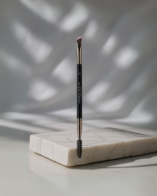 Brush 12 - Dual-Ended Firm Angled Brush