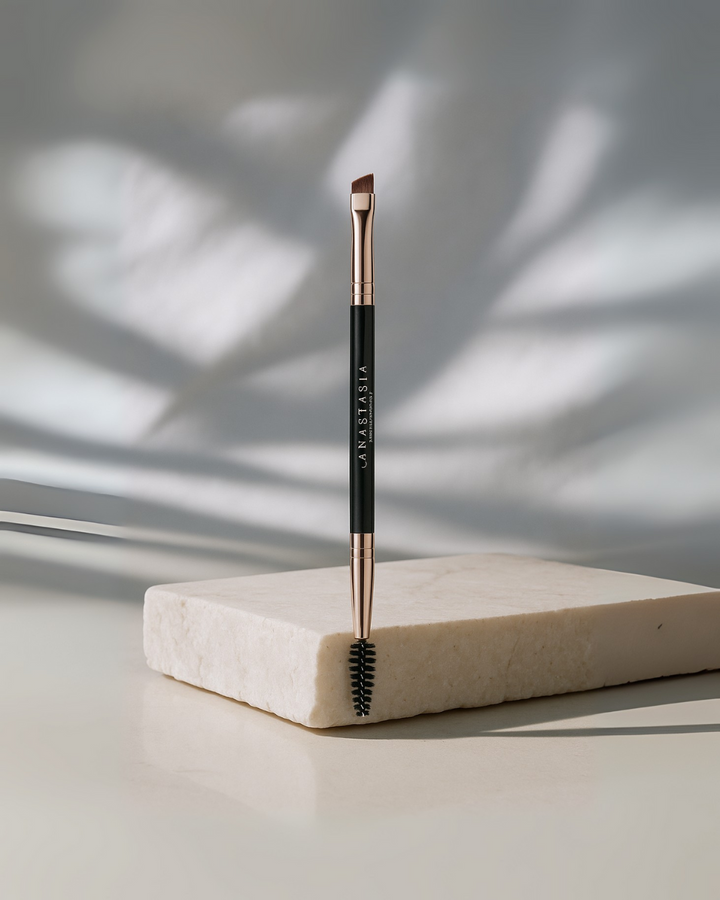 Brush 14 - Duo Brow/Eye Liner Angled Cut/Spooley