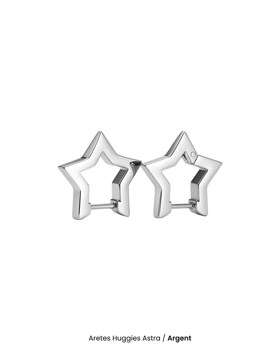 Aretes Huggies Astra