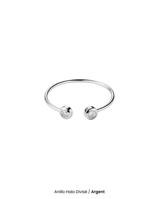 Anillo Halo Divisé
