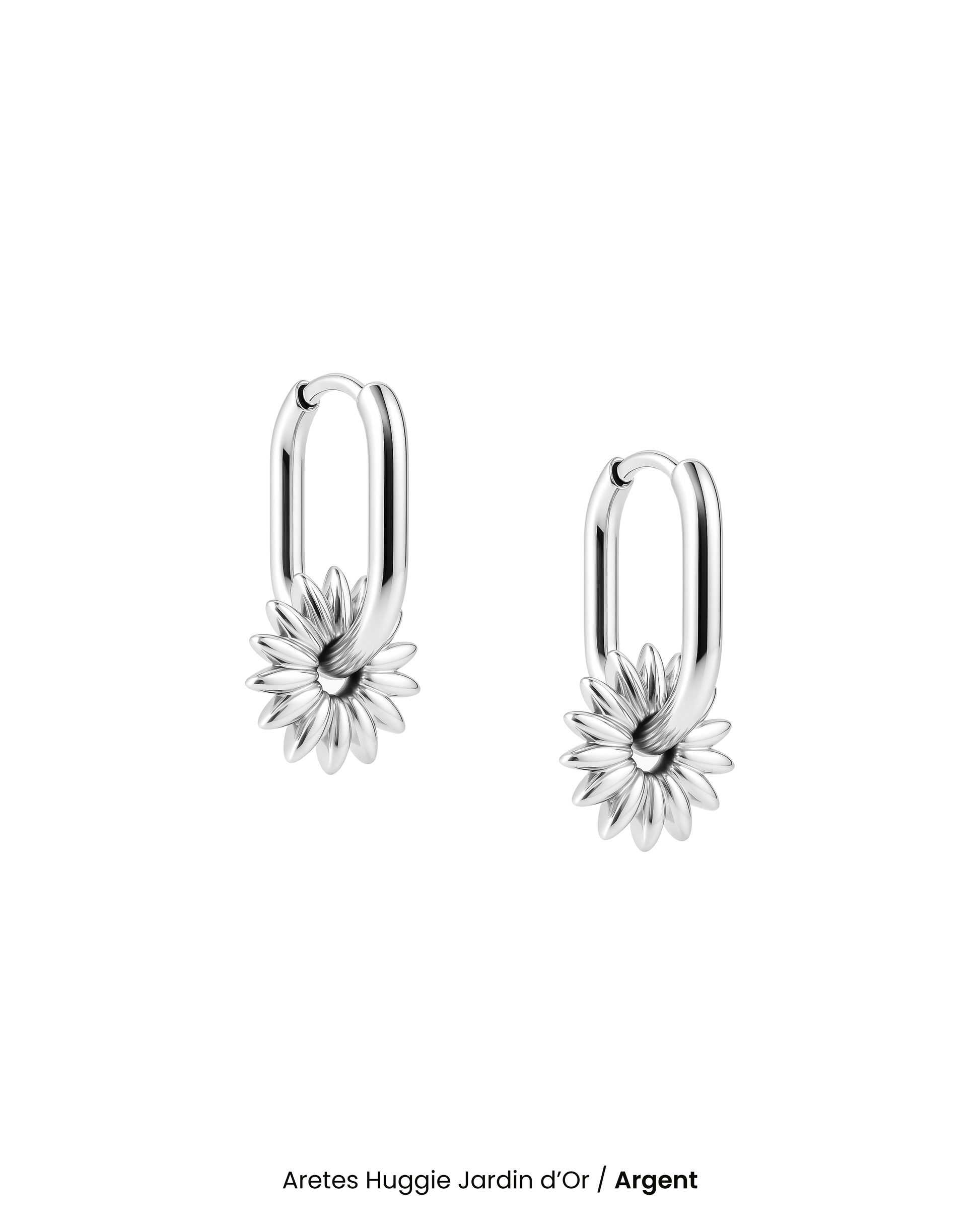 Aretes Huggie Jardin d’Or
