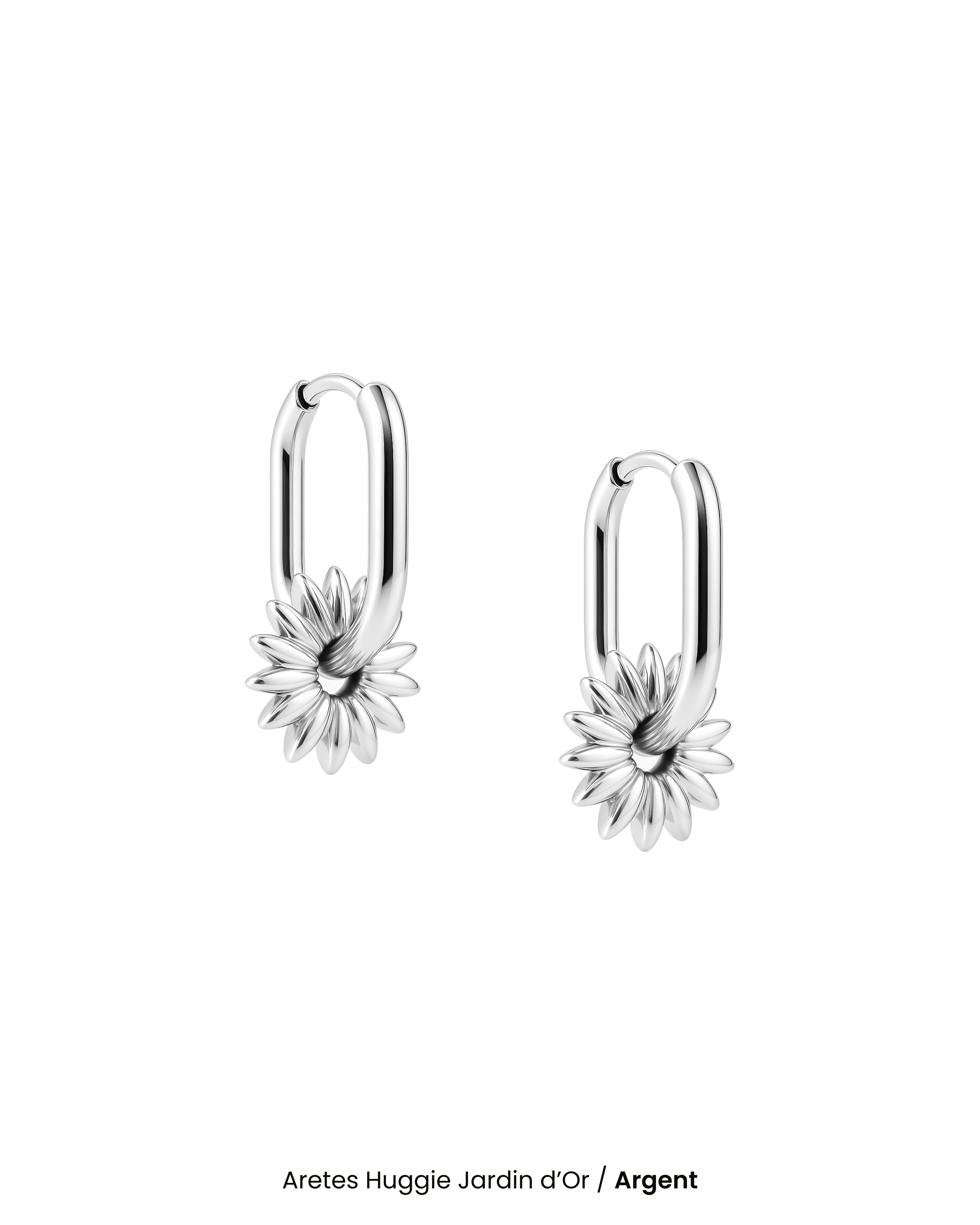 Aretes Huggie Jardin d’Or