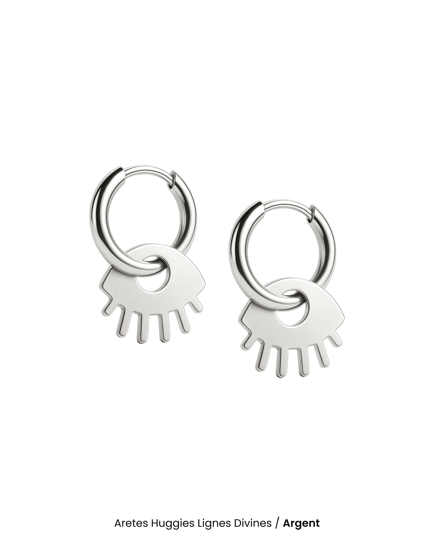 Aretes Huggies Lignes Divines