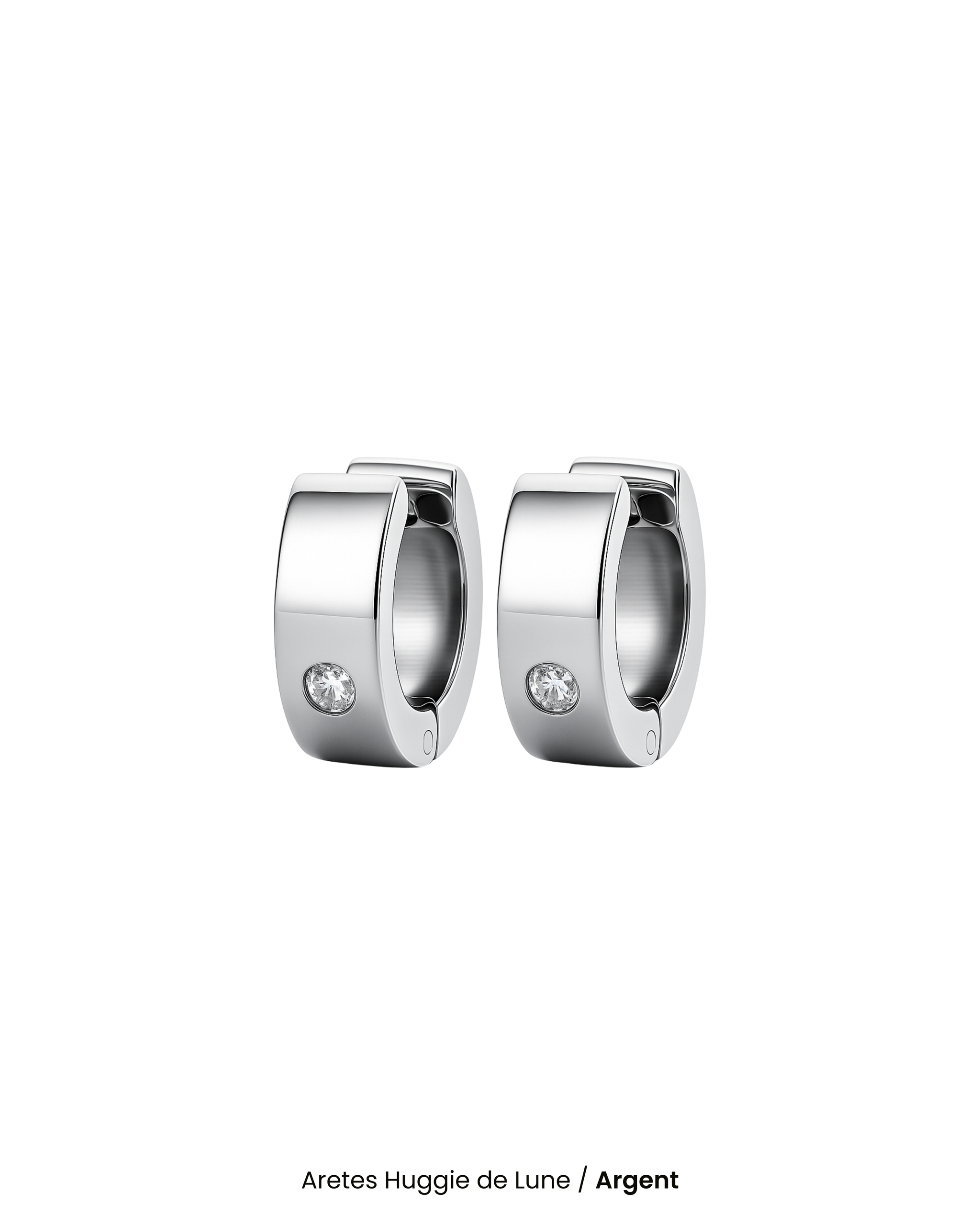 Aretes Huggie de Lune