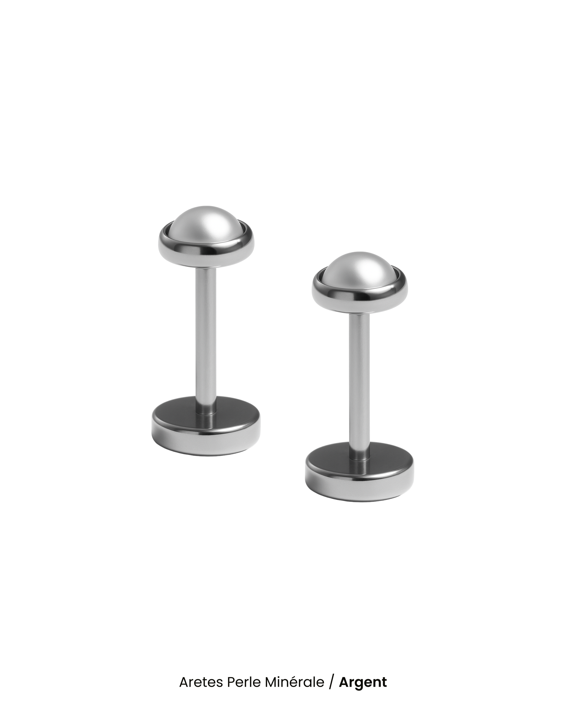 Aretes Perle Minérale