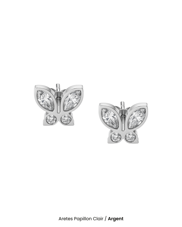 Aretes Papillon Clair
