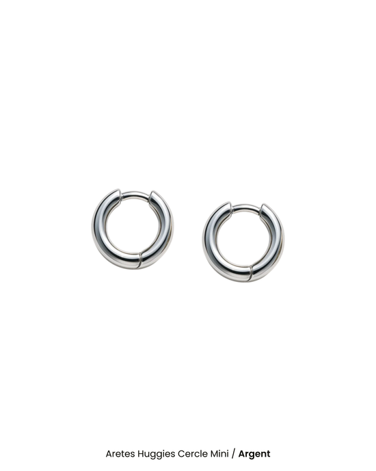 Aretes Huggies Cercle Mini