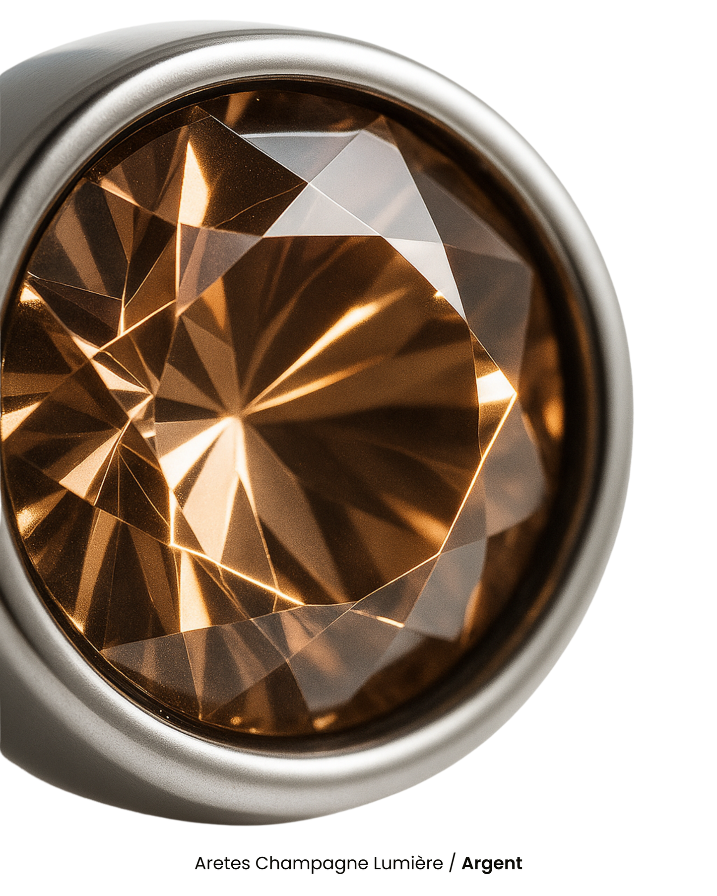 Aretes Champagne Lumière