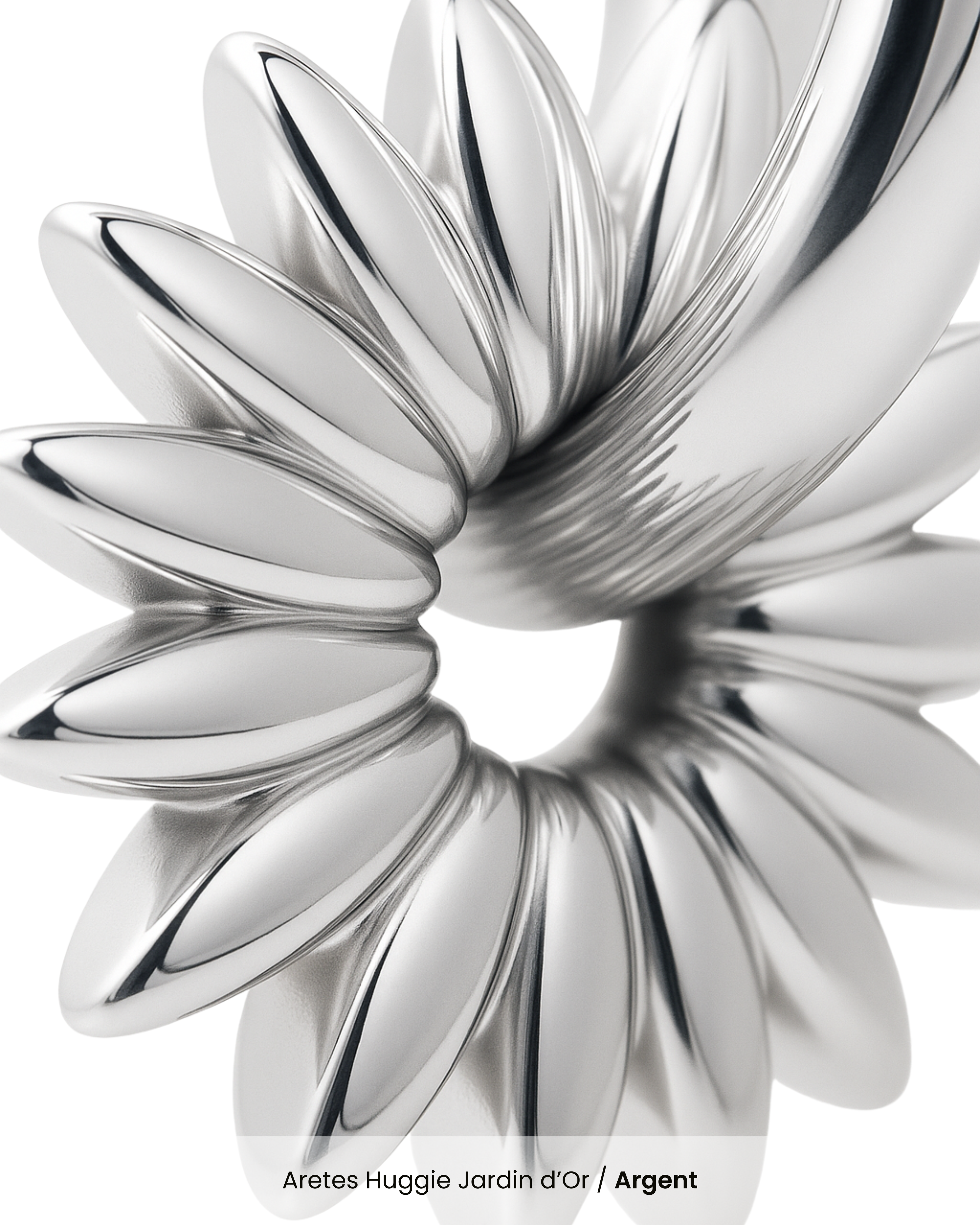 Aretes Huggie Jardin d’Or