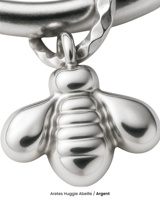 Aretes Huggie Abeille