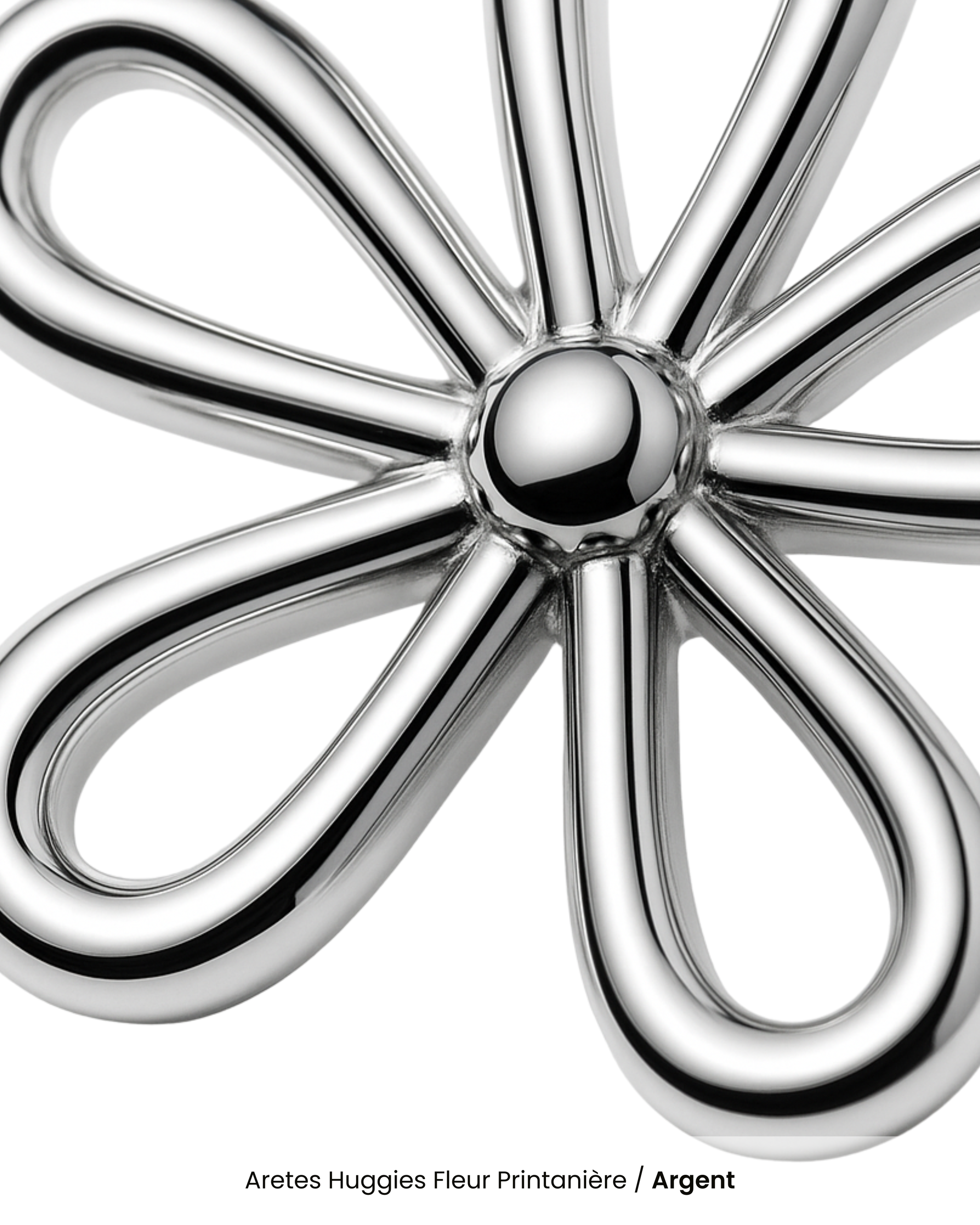 Aretes Huggies Fleur Printanière