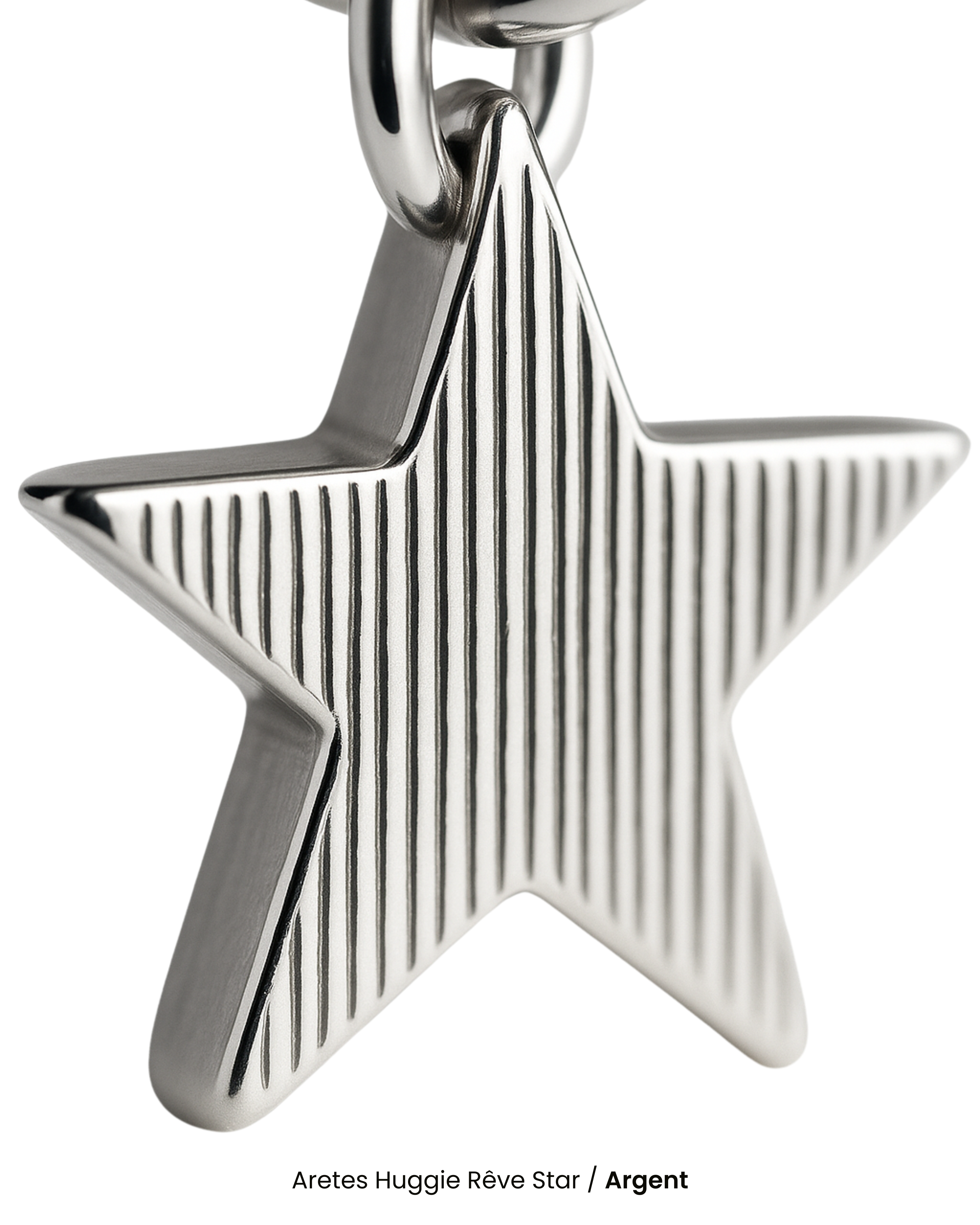 Aretes Huggie Rêve Star