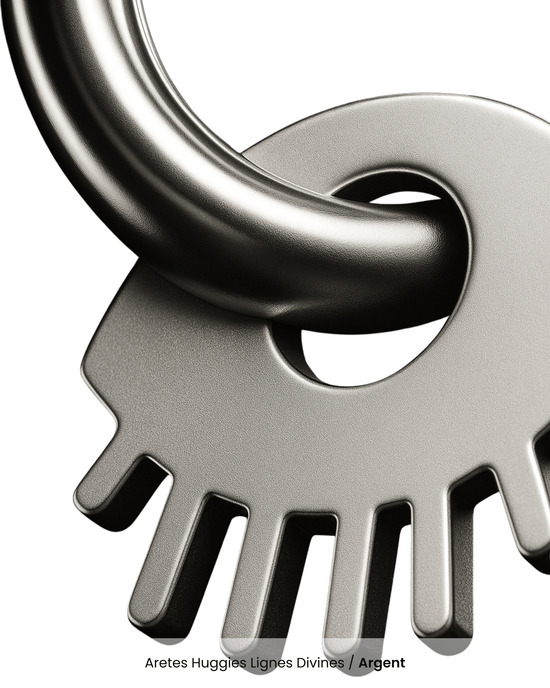 Aretes Huggies Lignes Divines