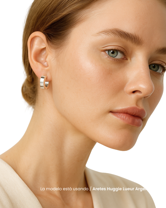 Aretes Huggie Lueur