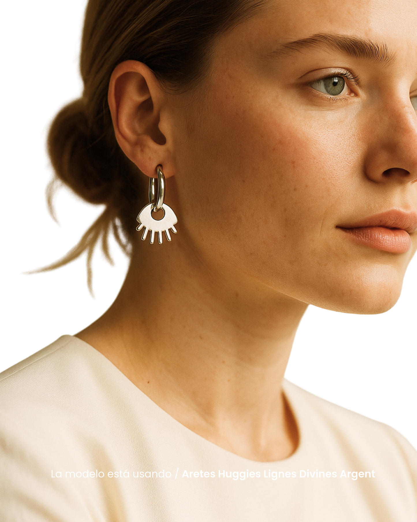 Aretes Huggies Lignes Divines