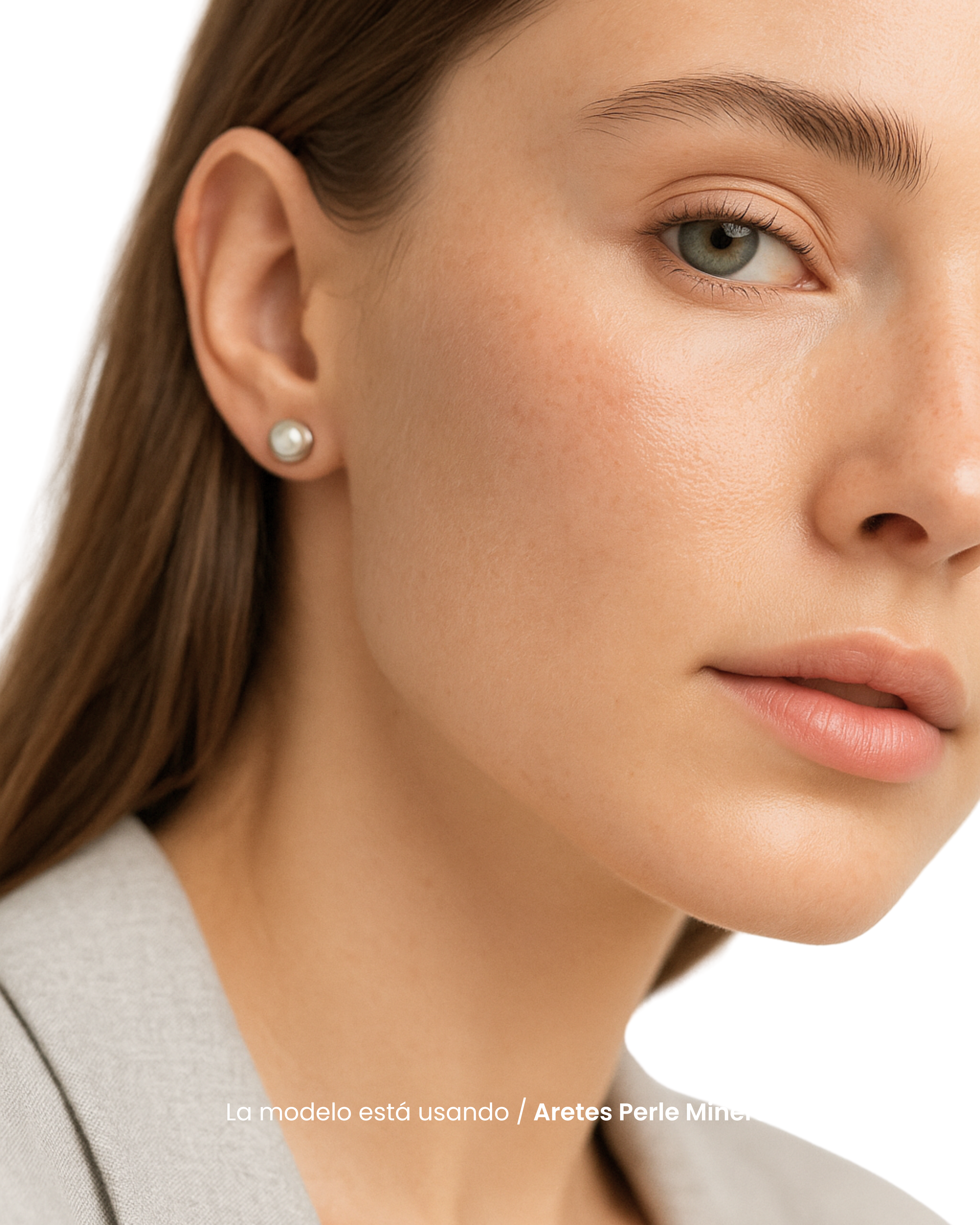 Aretes Perle Minérale