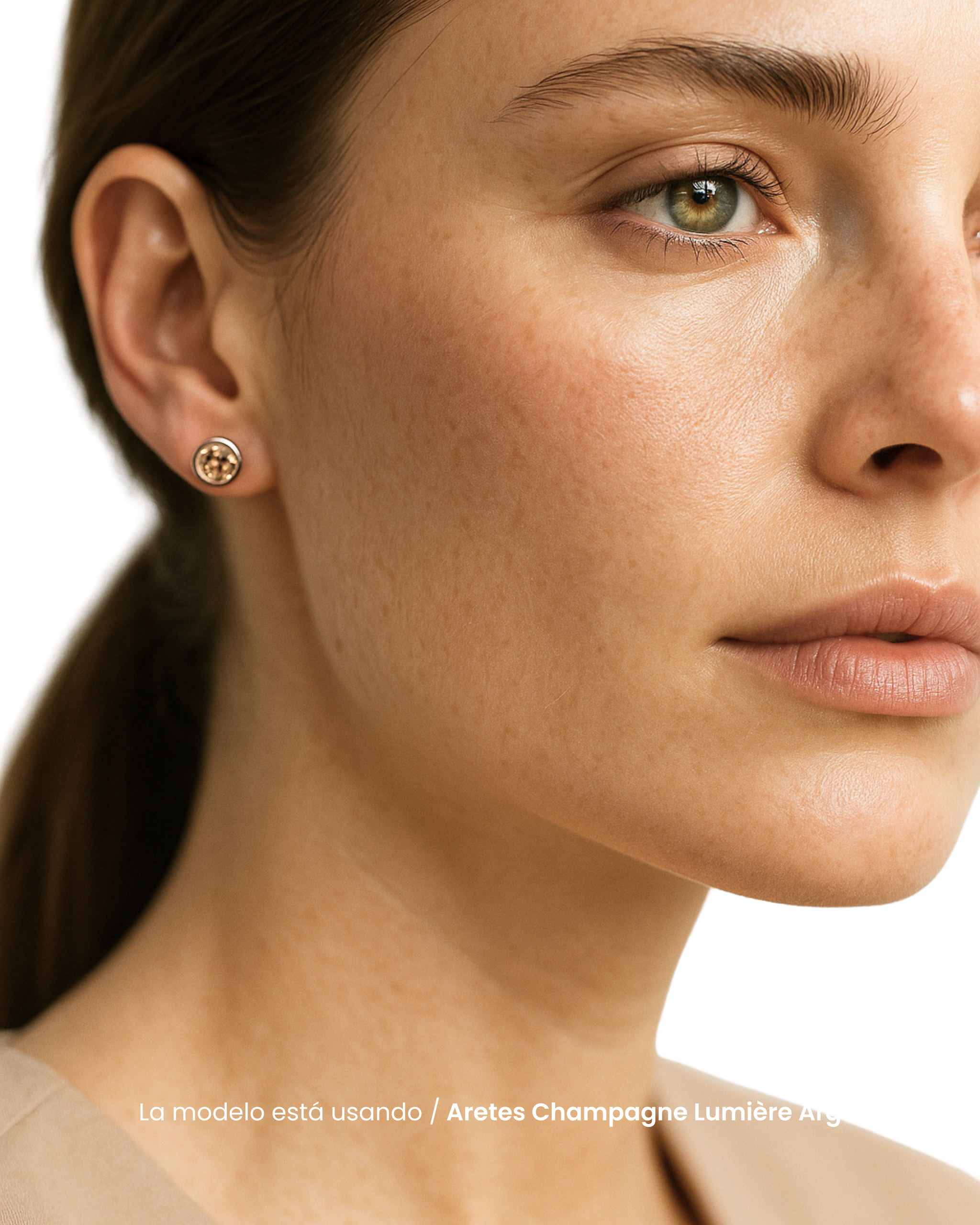 Aretes Champagne Lumière