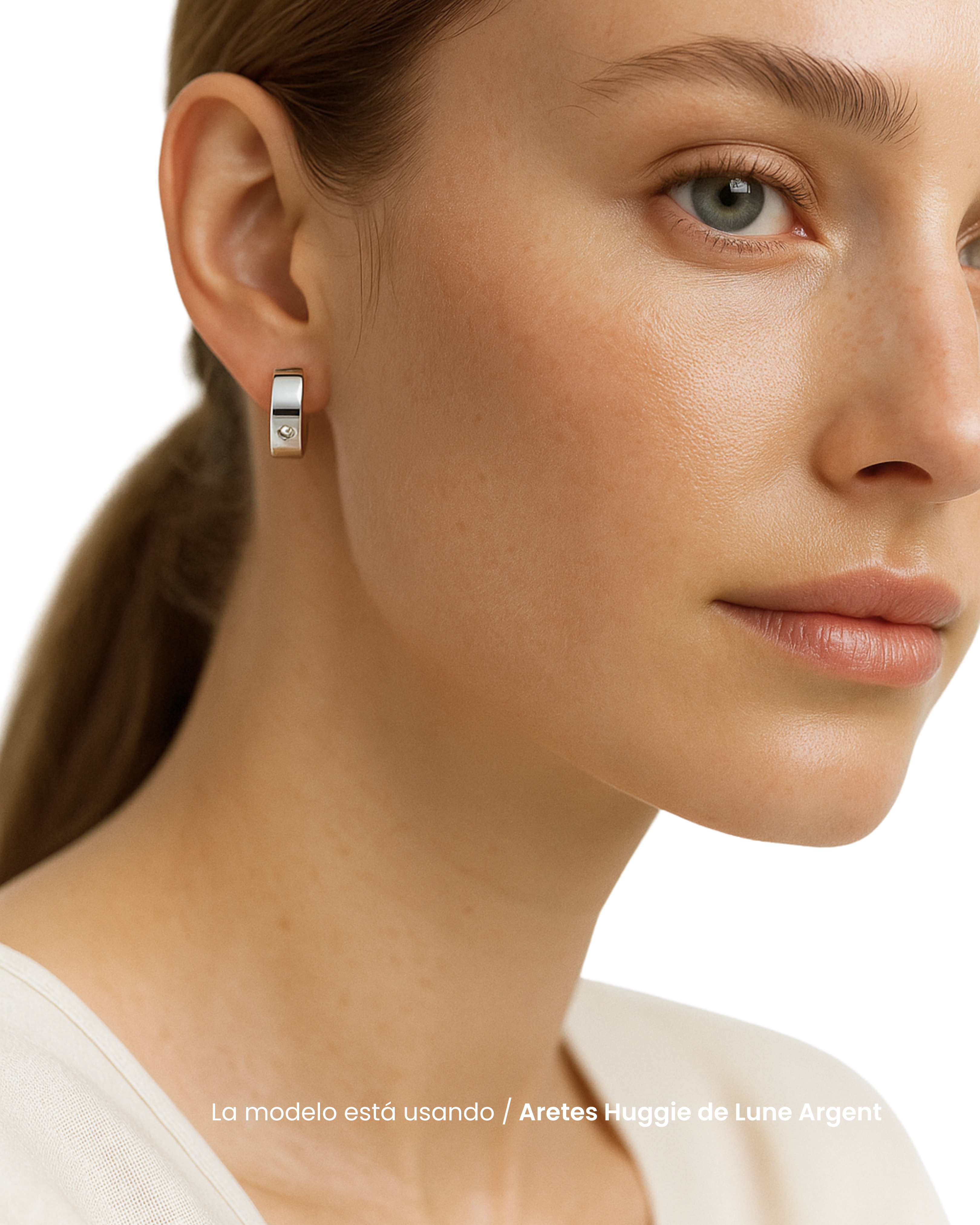 Aretes Huggie de Lune