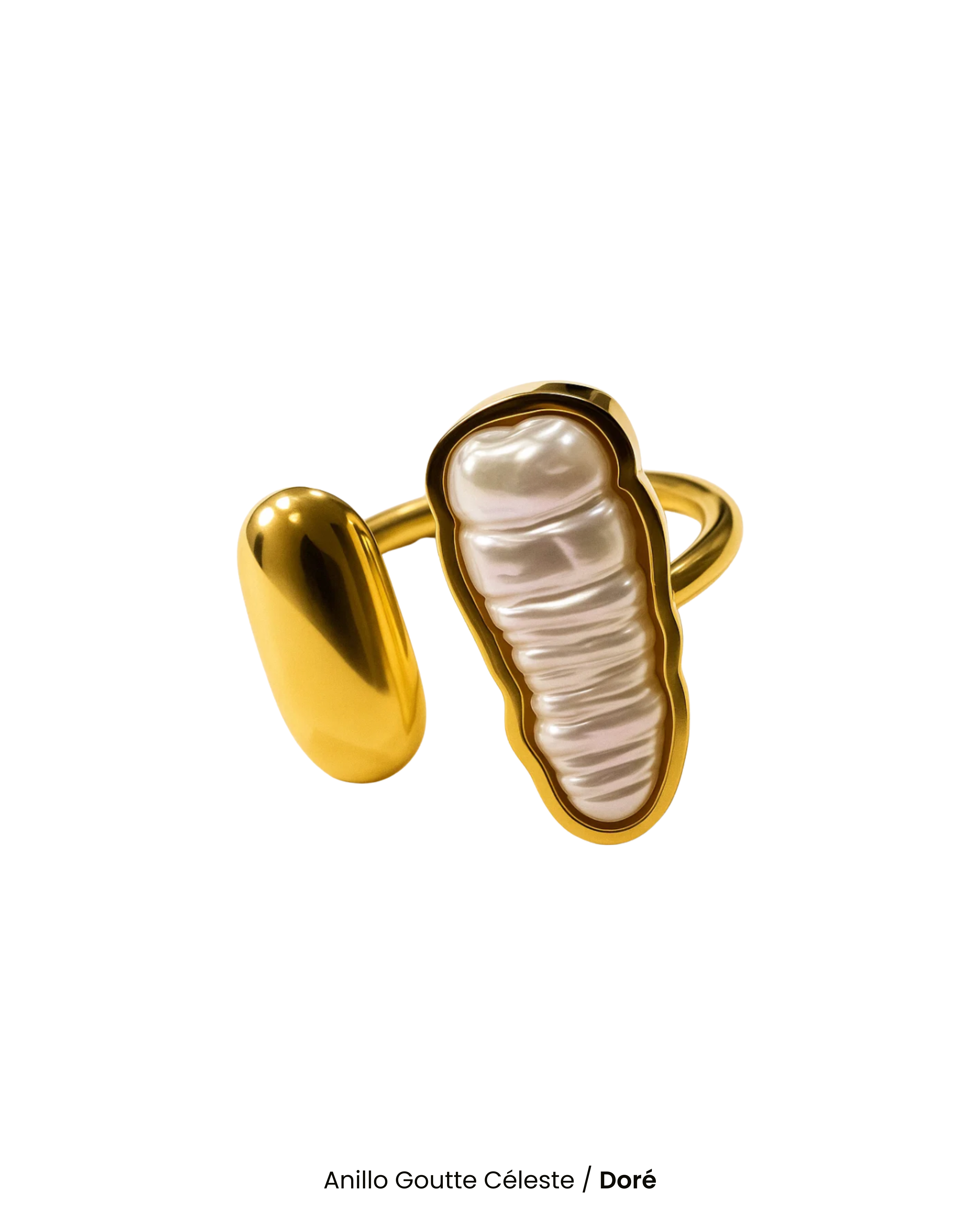 Anillo Goutte Céleste