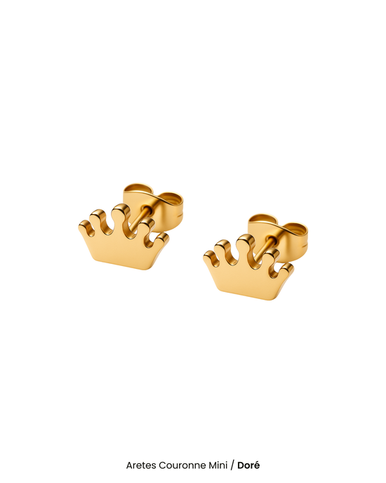 Aretes Couronne Mini