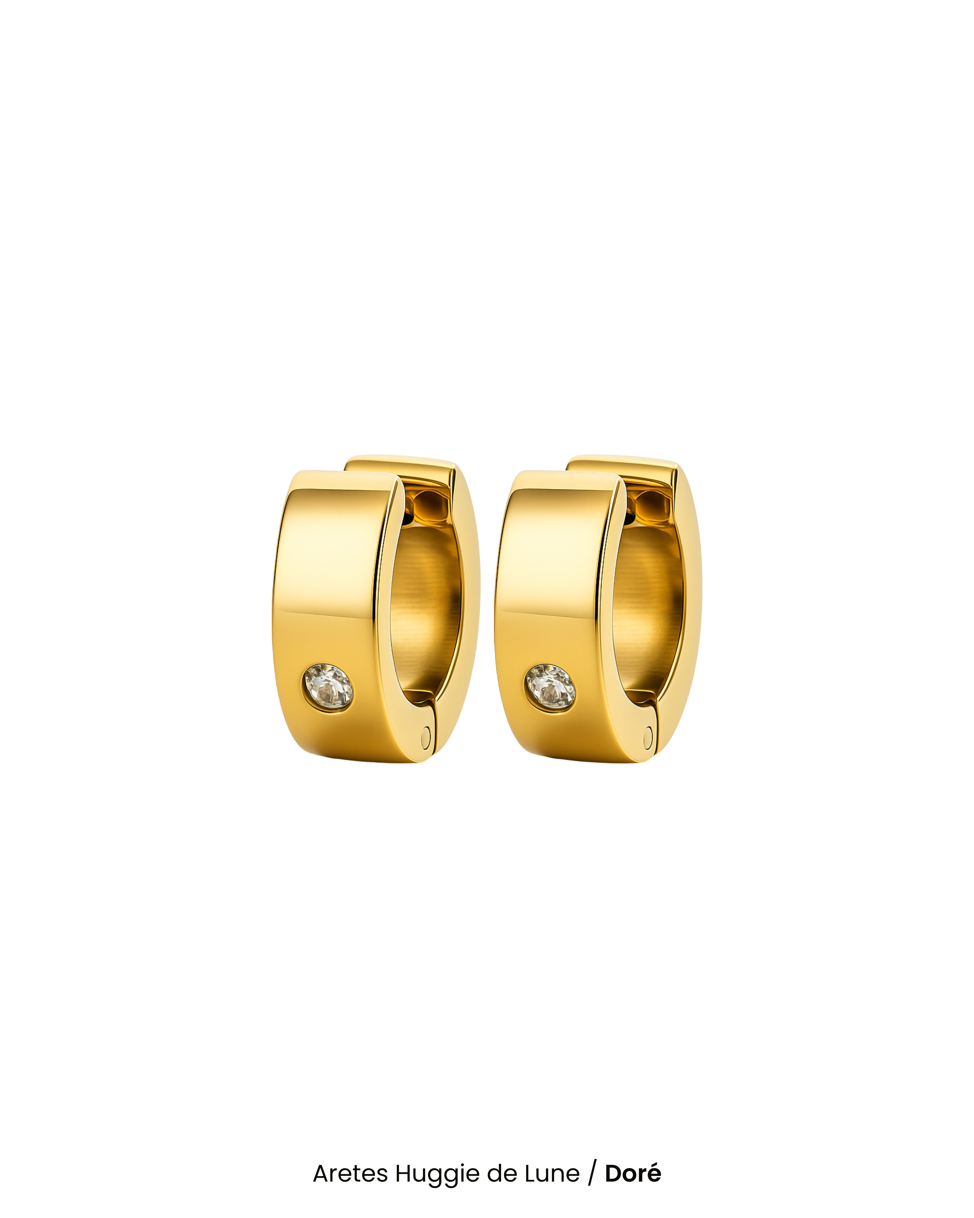 Aretes Huggie de Lune