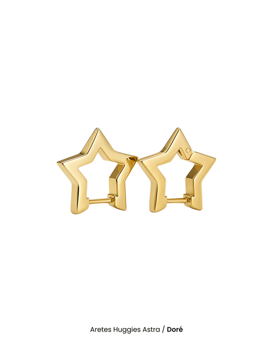 Aretes Huggies Astra