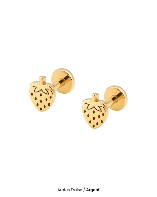 Aretes Fraise