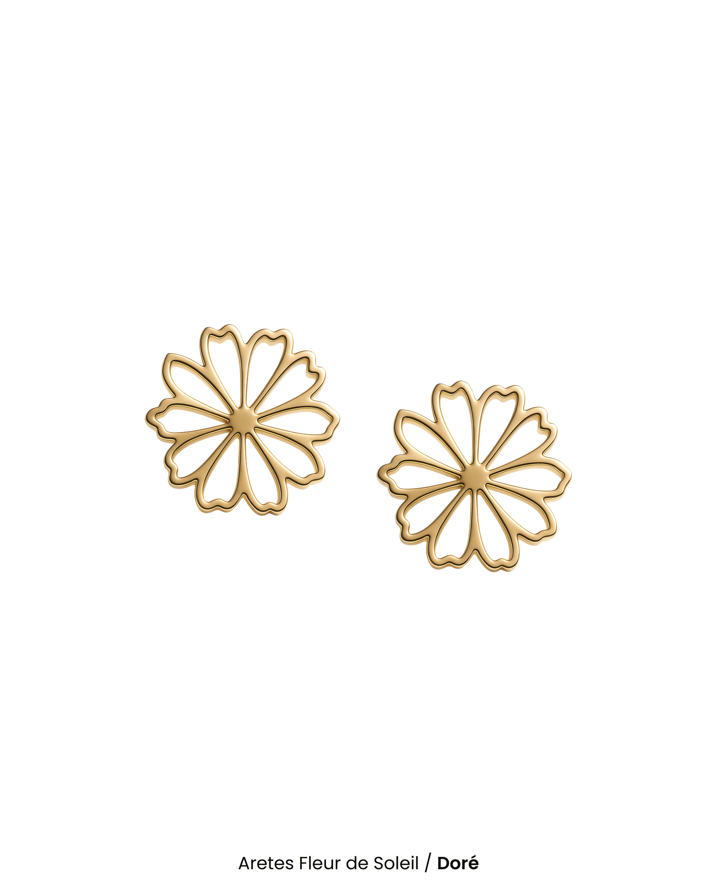 Aretes Fleur de Soleil