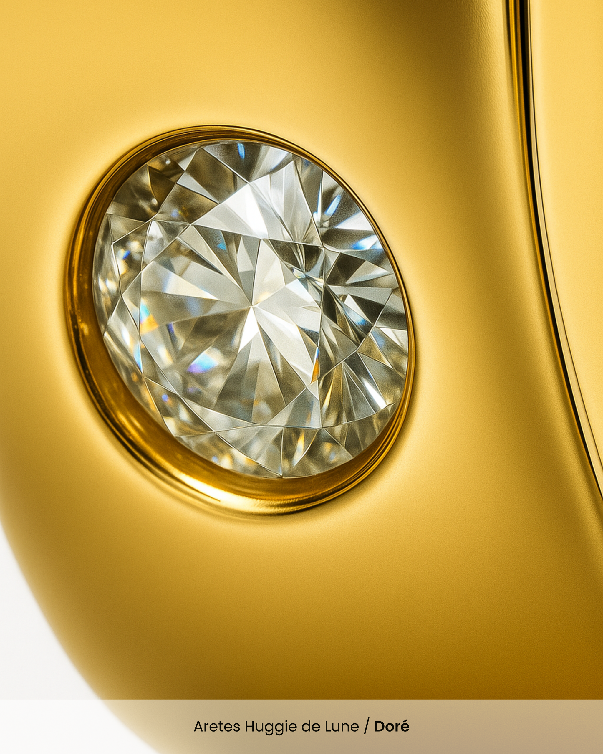 Aretes Huggie de Lune