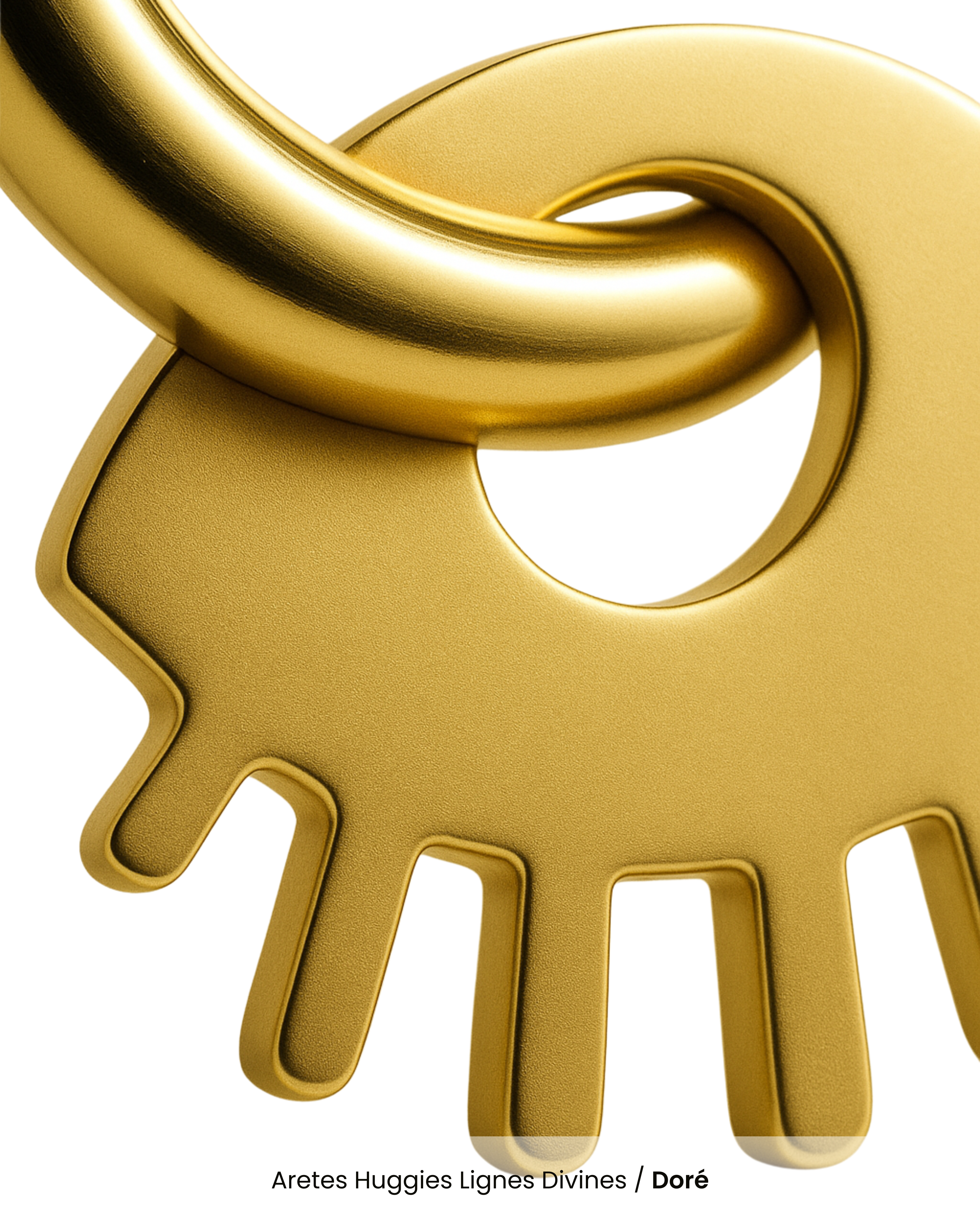 Aretes Huggies Lignes Divines
